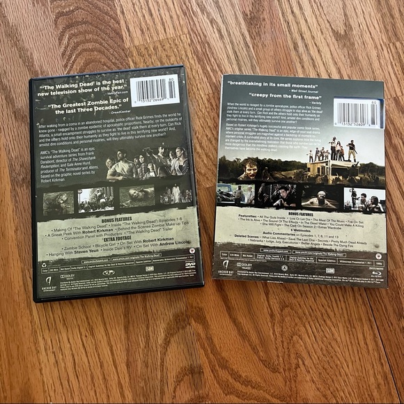 NWT/EUC AMC The Walking Dead TV Series DVD Set (Season 1 & Season 2) - Picture 3 of 12